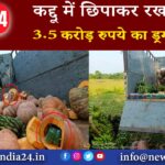 कद्दू में छिपाकर रखा गया 3.5 करोड़ रुपये का ड्रग्स जब्त