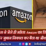 शख्स ने जैसे ही खोला Amazon का डिब्बा, अंदर जुबान निकाल कर बैठा था जीव