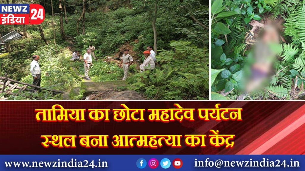 तामिया का छोटा महादेव पर्यटन स्थल बना आत्महत्या का केंद्र |