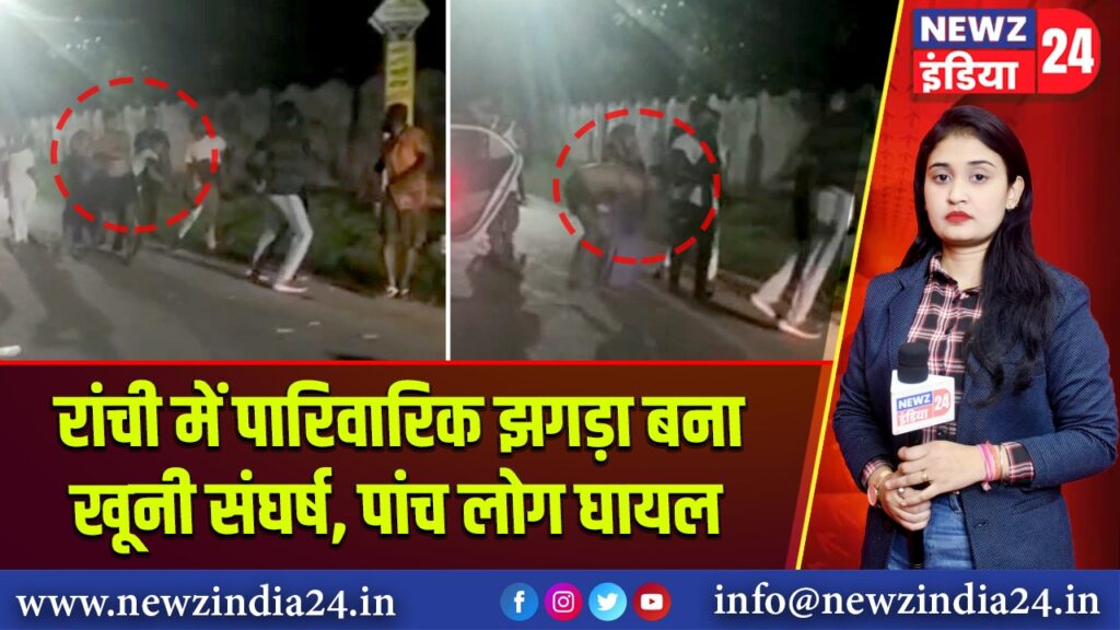 रांची के जगन्नाथपुर में असामाजिक तत्वों का उत्पात, कार का शीशा तोड़ा