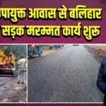 पाकुड़: उपायुक्त आवास से बलिहार चौक तक सड़क मरम्मत कार्य शुरू
