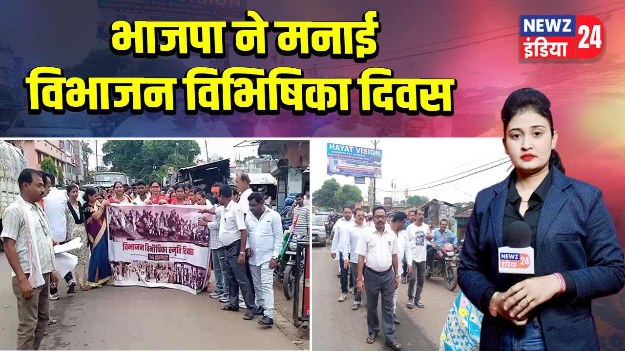 भाजपा ने मनाई विभाजन विभिषिका दिवस