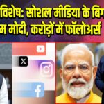जन्मदिन विशेष: सोशल मीडिया के बिग बॉस पीएम मोदी, करोड़ों में फॉलोअर्स