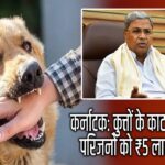 कर्नाटक: कुत्तों के काटने से मौत पर परिजनों को ₹5 लाख मुआवजा