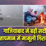 गाजियाबाद में बढ़ी सर्दी:तापमान में मामूली गिरावट