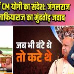 बिहार में CM योगी का संदेश: जंगलराज और माफियाराज का मुंहतोड़ जवाब |