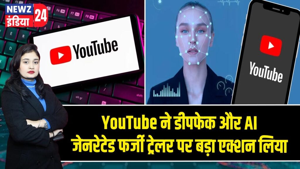 YouTube ने डीपफेक और AI जेनरेटेड फर्जी ट्रेलर पर बड़ा एक्शन लिया