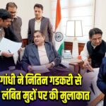 प्रियंका गांधी ने नितिन गडकरी से वायनाड के लंबित मुद्दों पर की मुलाकात