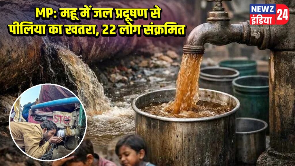 MP: महू में जल प्रदूषण से पीलिया का खतरा, 22 लोग संक्रमित