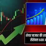 शेयर बाजार की शानदार वापसी: सेंसेक्स 600 अंक उछला