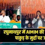 रघुनाथपुर में AIMIM की जनसभा, पाकुड़ के मुद्दों पर जोर |