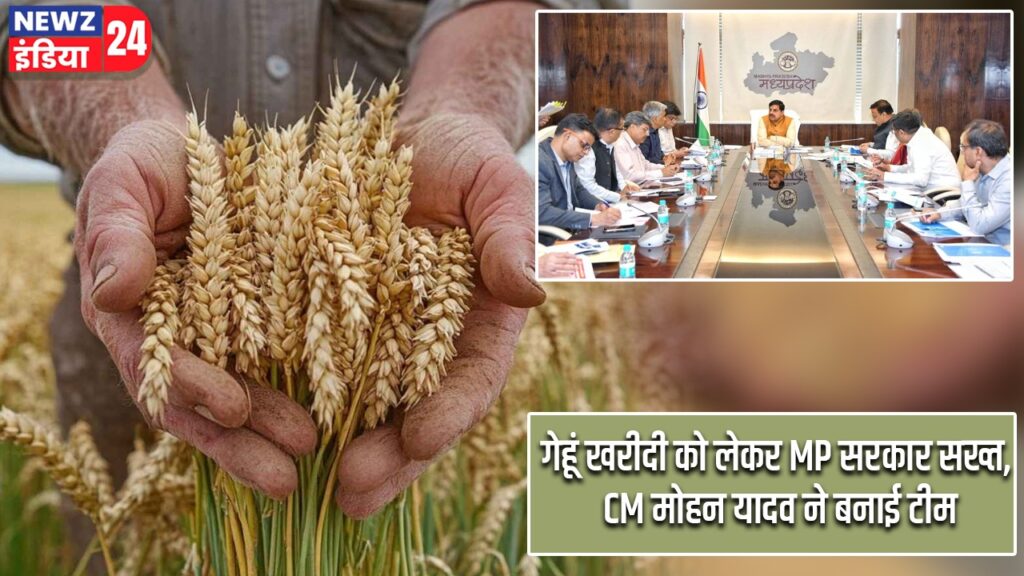 गेहूं खरीदी को लेकर MP सरकार सख्त, CM मोहन यादव ने बनाई टीम
