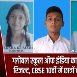 ग्लोबल स्कूल ऑफ इंडिया का शानदार रिजल्ट, CBSE 10वीं में छात्रों का जलवा