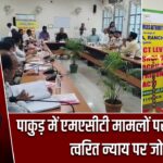 पाकुड़ में एमएसीटी मामलों पर कार्यशाला, त्वरित न्याय पर जोर