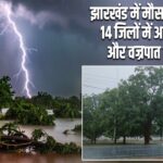 झारखंड में मौसम का अलर्ट! 14 जिलों में आंधी-बारिश और वज्रपात का खतरा |