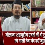 मौलाना शहाबुद्दीन रजवी की दो टूक- मोदी-योगी को गाली देना बंद करें मुसलमान