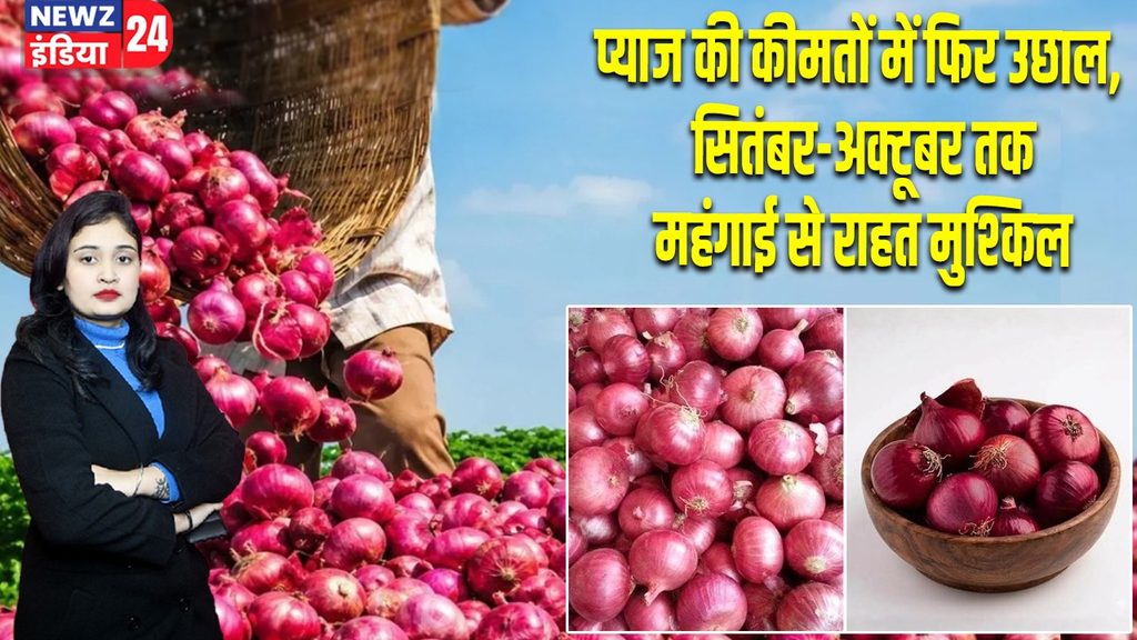 प्याज की कीमतों में फिर उछाल, सितंबर-अक्टूबर तक महंगाई से राहत मुश्किल