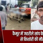 कैमूर में जहरीले सांप के डंसने से किशोरी की मौत