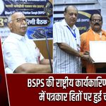 BSPS की राष्ट्रीय कार्यकारिणी बैठक में पत्रकार हितों पर हुई चर्चा